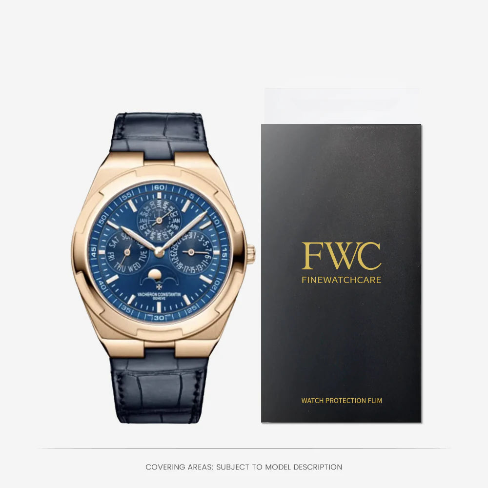 FINEWATCHCARE腕美手表膜 适用于江诗丹顿4300V/000R-B509表头表扣保护膜 FWC贴膜