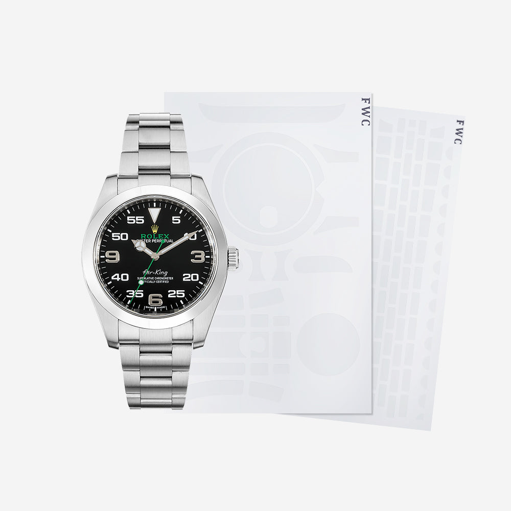 FINEWATCHCARE腕美手表膜 适用于劳力士新空霸系列116900-0001表头表链表扣保护膜 FWC贴膜